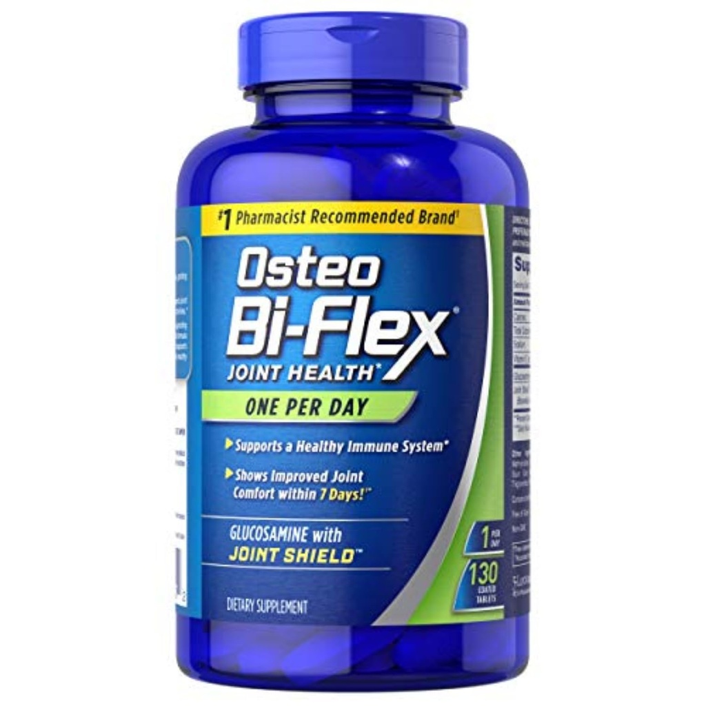 Osteo Bi- Flex Glucosamin med vitamin D, En per dag By Osteo Bi- flex, Joint Health, 130 overtrukne tabletter, 130 Greve