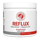 Reflux - fordøjelsestillæg - hver tub = 30 Scoops = 30 Servere - Mucosal Support for syre spørgsmål - med Mucosave FG og Slippery Elm Bark (1 Tub)