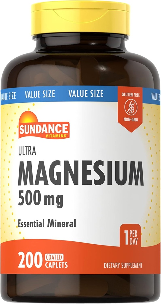 Sundance Magnesium Supplement • 124; 500mg • 124; 200