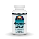 Source Naturals Magnesium Malat - 3750mg per servering - Essentiel Magnesium Malic Acid Supplement - 180 tabletter