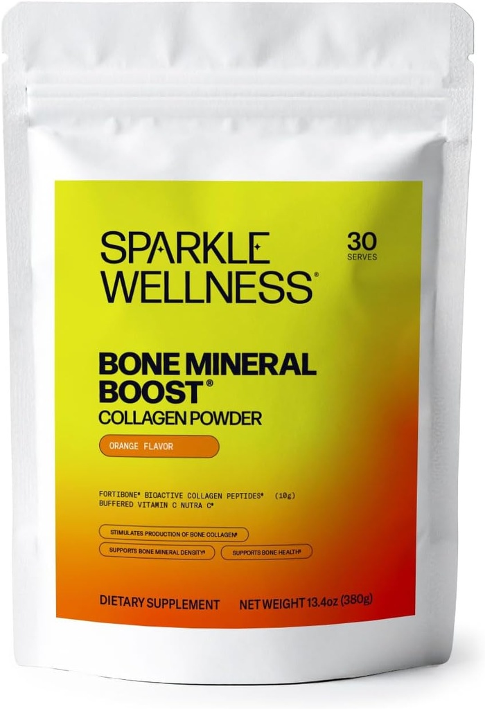 Sparkle Wellness Bone Mineral Boost (Orange) [30 Serves]