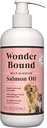 Mærke - Wonder Bound Wild Alaska Salmon Oil - Hud og Coat Support, Omega 3 supplement til hund og kat, 8 fl oz