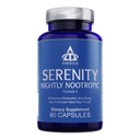 Thrivous Serenity Nightly Nootrop - Sleep & Relaxation Formel med KSM- 66 Ashwagandha, L- Theanin, Magnesium Glycinate & Melatonin - 60 Veganske kapsler