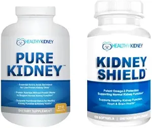 Nyre Skjold Fish Oil Renal supplement & Pure Nyre Væsentlige Aminos