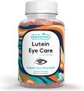 Lutein & Zeaxanthin Eye supplement til voksne - Beskyttelse Støtte til øjne - Yummy Mango Flavored Vegan, Glute- fri, Lavet med kokosolie. 60 Gummies