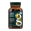 Gaia urter Thyroid Support - Lavet med Ashwagandha, Kelp, Brown Seaweed & Schisandra til støtte sund metabolisk balance & Samlet velvære * - 120 Vegansk flydende Phyto- kapsler (40-dages forsyning)