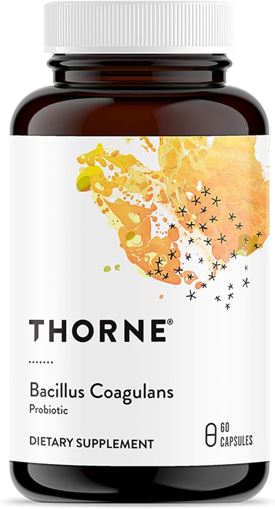 THORNE - Bacillus Coagulans Probiotic - Hyldestable Probiotic Supplement to Promote GI Health * - 60 Kapsler