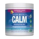 NATURLIG VITALITET Hindbær Lemon Calm Magnesium drik mix, 8 OZ