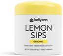 Dr. Kellyann Lemon Sips, Citrus Drink Mix (21 Servere) Rehydrat, Detox, Revitalize, Sugar Free, Fat Free, Non GMO, Hydrates and Firms Skin (Lemon)