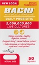 Bacit Daglig Probiotikum med Bacillus Coagulans, 50 greve, fordøjelsestillæg til at forbedre lejlighedsvis obstipation
