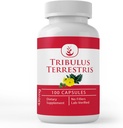 PURE ORIGINALSKE INGREDIENSER Tribulus Terrestris (100 kapsler) Altid ren, ingen tilsætningsstoffer eller fyldstoffer, Lab Verified