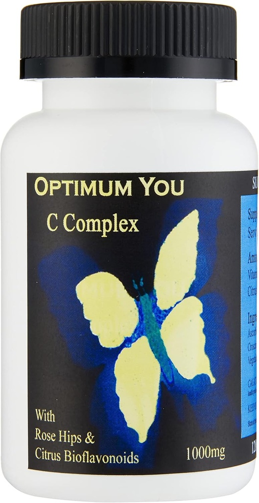 C-vitamin til immunforsvar 124; C-vitamin med bioflavonoider, 1000 mg, 120 tabletter; 124; immunforsvar 124; vaskulær støtte 124; Collagen Support