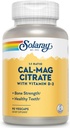 SOLARAY Cal- Mag Citrate w / D 2 1: 1
