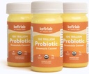 KefirLab Probiotika 100T CFU - 36 Strops - Vegan & Organic - Support fordøjelse, immunsystem, Brain Health, Mood & Stress. Dreamsicle (16 - Pack)