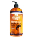 Nature 's Diet Pet 32 oz Norwegian Salmon Oil Dogs & Cats - Natural Support for Joint Function Immunity Heart Health Appetite Skin & Coat Omega 3 6 9 Flydende mad Topper EPA DHA fedtsyrer