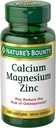 Nature 's Bounty Calcium Magnesium & Zinkkapsler, immunforsvar & knoglerum, Dagligt tillæg, 1000 mg Calcium, 400mg Magnesium, 600 IE vitamin D, Gluten Free, 100 kapsler