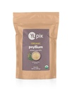 Yupik Organic Hel Husk Psyllium 8.8 Oz, 95% Renhed, Opløselig Fiber, USDA Certificeret, Non-GMO, Kosher, Gluten- Free, Sugar- Free & Fat- Free, Unflavored, Plant- Baseret, Ideel til Havregryn & Cereal