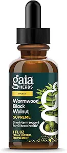 Gaia Herbs Wormwood Black Walnut Supreme 1 Fl Oz, flydende ekstrakt