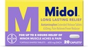 Midol Long Long Lasting Relief 20ct: Midol Long Lasting Relief, Menstrual Symptom Reliever & Fever Reducer, Caplets with Acetaminophen for Menstrual Pain Relief - 20 Greve (Packaging May Vary)