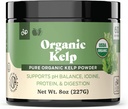 Organic Kelp Powder 8oz & Pure Alfalfa Leaf 100 Capsules Bundle