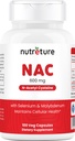 NAC supplement N- acetyl cystein lever supplement med Selenium & Molybdæn til leversundhed