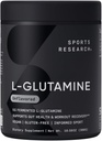 Sport Research ® L- Glutamin - Workout Recovery, Immunsundhed & Gut Health Support - 5 G Per Serving - 10.58 Oz