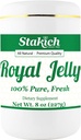 Stakich Fresh Royal Jelly - Pure, All Natural - Ingen tilsætningsstoffer / Flavors / Konserveringsmidler Tilføjet - 8 Ounce (227 Gram)