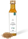 ADI 100% Pure Organic Flaxseed Oil - 8,8 fl oz, Flydende Hør Olie Cold- Presset & Uraffineret