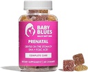 Baby Blues Prenatal Gummies: Komplet Multivitamin med DHA + EPA Omega 3s