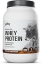 Niveauer Græs Fed Whey Protein Powder, Ingen artificials, 24G Protein, Chokolade Peanut Butter, 2LB