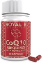 Ultra- Premium Co- Enzyme Q10 med Royal Jelly, Ubiquinol CoQ10 kapsler til hjerte sundhed og immunforsvar, All- Natural CoQ10 supplement Lavet af bier, 3.000 mg, 30 Veggie kapsler