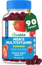 Levende sukker fri Multivitamin til mænd Gummier • 124; med jern og 18 Essentielle Vitamin og mineraler • 124; Sukker fri Vitamin • 124; 90 Gummier