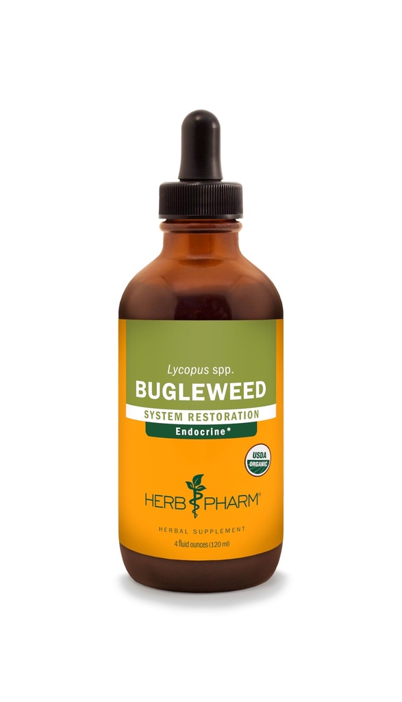 Herb Pharm Bugleweed Liquid Extract til Endokrine System Support - 4 Ounce