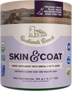 Badlands Ranch - Hud & Coat Canine Supplement w / Omega-3 Fedtsyrer, Org. Ingredienser, Antioxidant Topper, Nourish Coat & Paws, Fælles, Support Shiny Coat & Sund Hud af Katherine Heigl (30 Scoops)