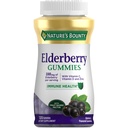 Nature 's Bounty Elderberry Gummies, Kosttilskud, Understøtter immunsundhed, Indeholder vitamin A, C, D, E og zink, 100 mg, 120 Gummies