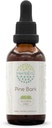 HerbEra Pine Bark B60 Alkohol- Free Herbal Extract Tinktur, Koncentrerede flydende dråber Natural Pine Bark (Proanthocyanidin) Tørret Bark 2 fl oz
