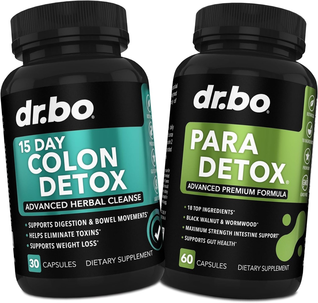 Colon Cleanser Detox & Intestinal Supplement - 15 Day Colon Cleanse Pills with Probiotic, Wormwood, Black Walnut, Psyllium, Aloe Complex - Bowel Movement Supplements for Stomach Bloating Gut Support