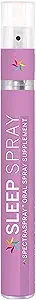 Sleep Support Spray (30 dages forsyning) - Melatonin, 5-htp, L-Theanine, & Herbal Ekstrakter, Spearmint Flavor, TSA Safe & Fast Absorbing by SpectraSpray
