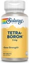 Solaray Tetra Boron 3 mg tabletter