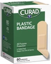 Curad Plastic Bandages .75 X 3 Tommer 80 Hver