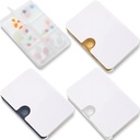 Patelai 3 Stykker Rejsepille Organizer 6 Compartments Bærbar Pill Case til Pocket Purse lille skuffe Type Medicin Box Vitamin Holder Container med låsning hul til ældre Torve Lever olie 3 Farver