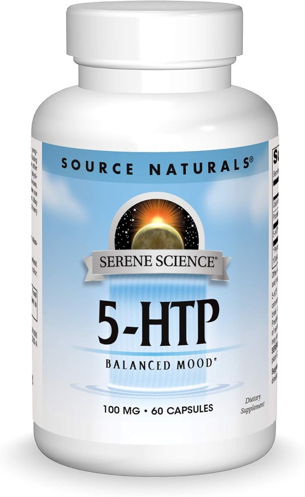 Source Naturals Serene Science 5- HTP 100 mg - 60 kapsler