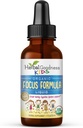 Fokus og opmærksomhed Kosttilskud 1oz - Fokus Kosttilskud med Ashwagandha til børn & Natural Moringa Extract til en Serene og Genius Mind - Non- GMO Focus Vitamin til børn - Made in USA