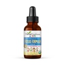 Fokus og opmærksomhed Kosttilskud 1oz - Fokus Kosttilskud med Ashwagandha til børn & Natural Moringa Extract til en Serene og Genius Mind - Non- GMO Focus Vitamin til børn - Made in USA