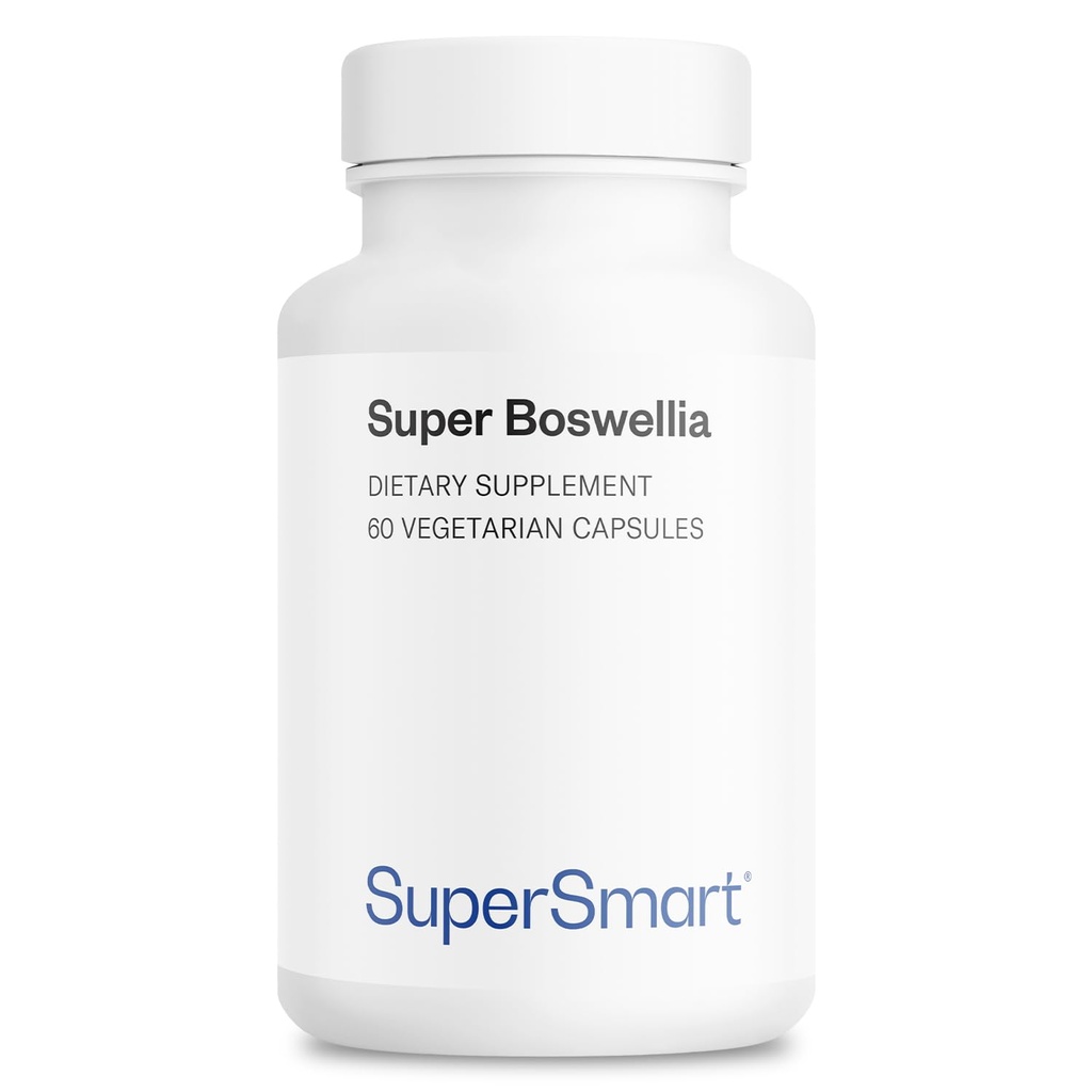 Supersmart Super Boswellia Extract 100mg per dag (Patenteret og høj styrke) - ApressFlex Boswellia Serrata Supplement - 20% AKBA