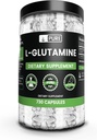 Pure Original Ingredienser L- Glutamin (730 kapsler) Ingen Magnesium eller ris Fyldere, Altid Pure, Lab Verified