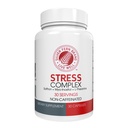 Silver Fern Stress Complex supplement - uden koffein - søvn, bekymring, mad & mere - med safran kosttilskud, L- Theanine supplement, & Myo- inositol - Natural Stress Relief supplement (pakke med 1)