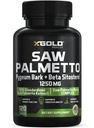 X Gold Health Saw Palmetto Prostata Supplement for mænd i 124; Pygeum Bark i 124; Beta sitosterol Supplement 124; Potent 3X Formel 124; Urinfunktion Prostata 124; DHT Blocker Hår vækst i 124; 4 Måned Supply Made i USA