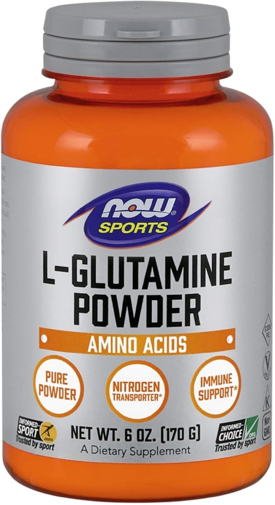 Nu fødevarer L- Glutamin Pure Powder 6 oz
