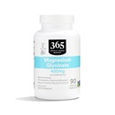 365 af Whole Foods Market, Magnesium Glycinate Tablets, 400 MG, 90 Count
